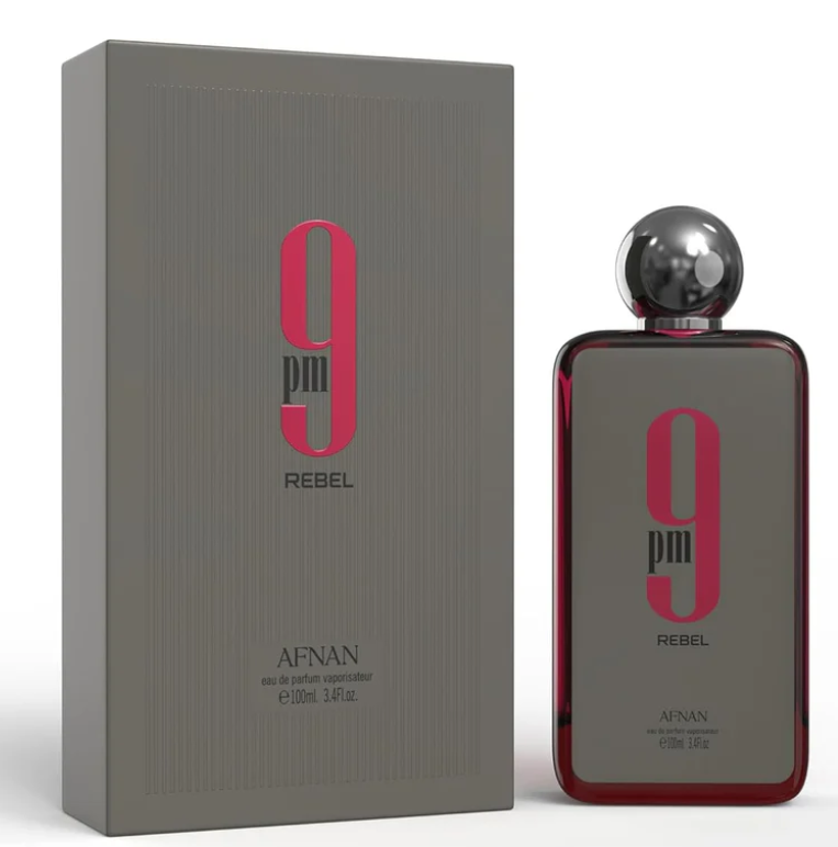 9pm Rebel box and bottle
