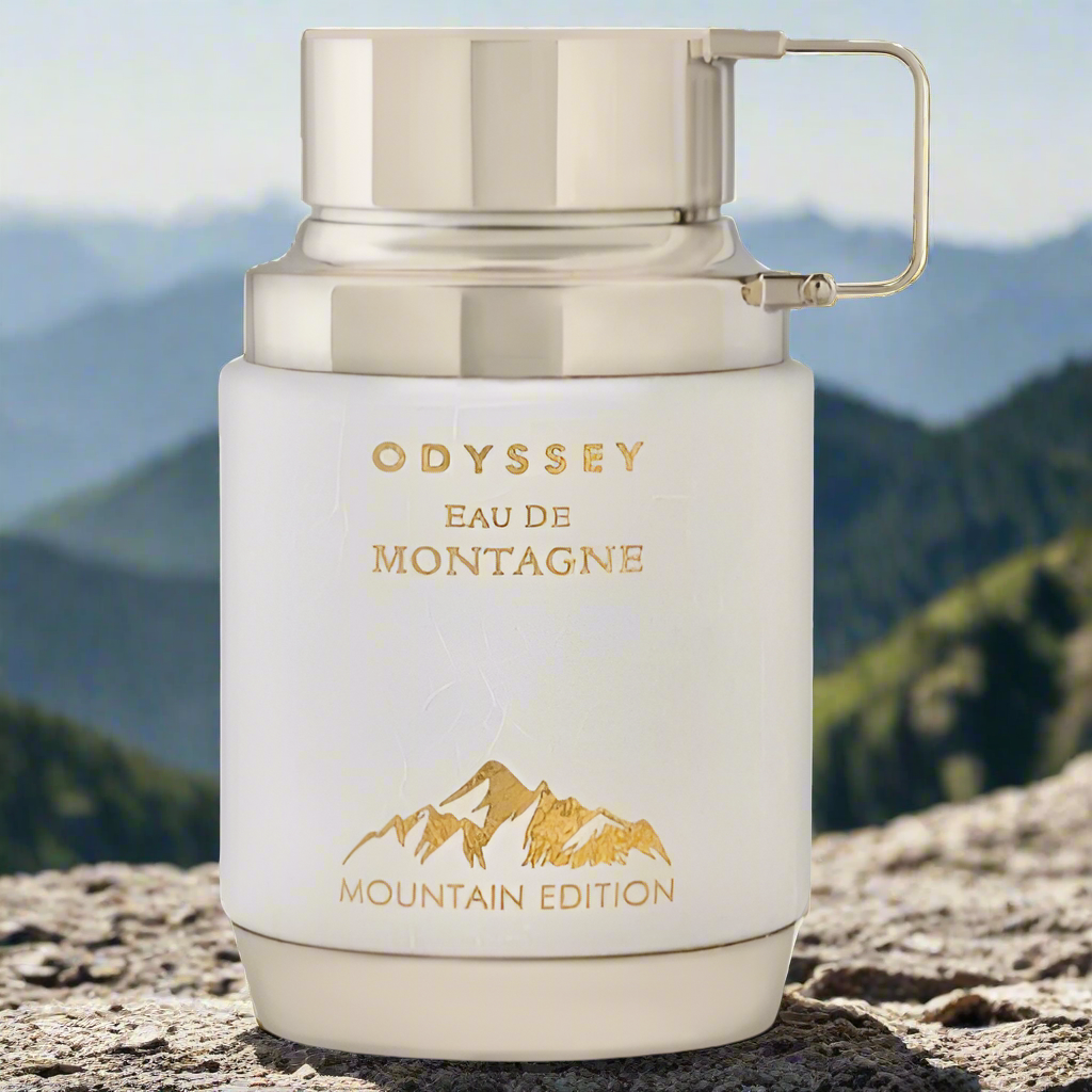 Odyssey Eau de Montagne mountain range