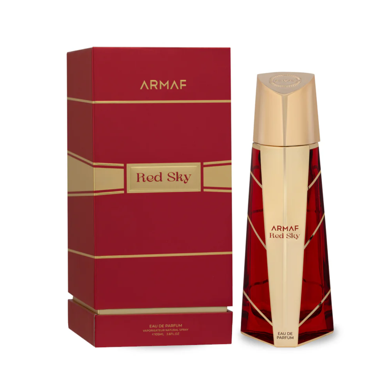 Red Sky by Armaf bottle and box