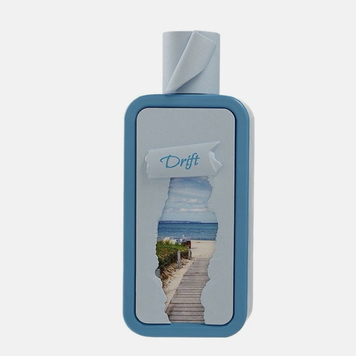 Product packaging with 'Drift' branding on a white background
