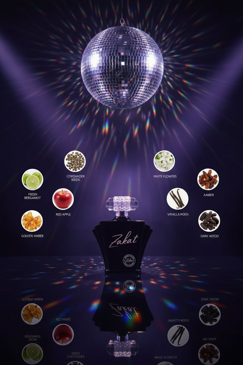Graphic picture of Z6 in a disco with notes