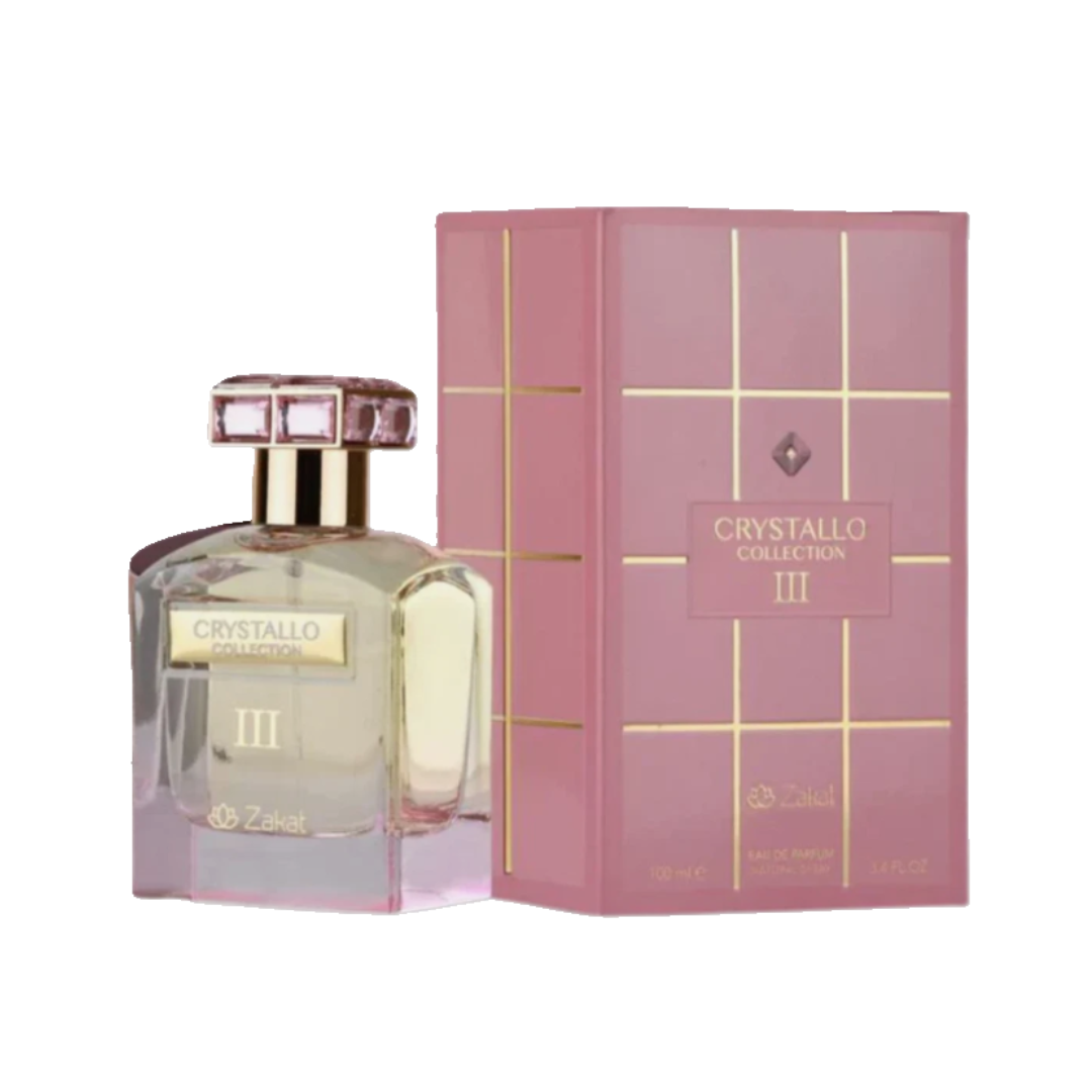 Crystallo Collection III box and bottle