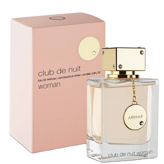 Club de Nuit Woman Eau de Parfum by Armaf Full Product Box and Bottle