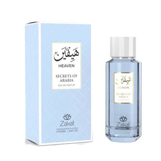 Heaven Secrets of Arabia box and bottle