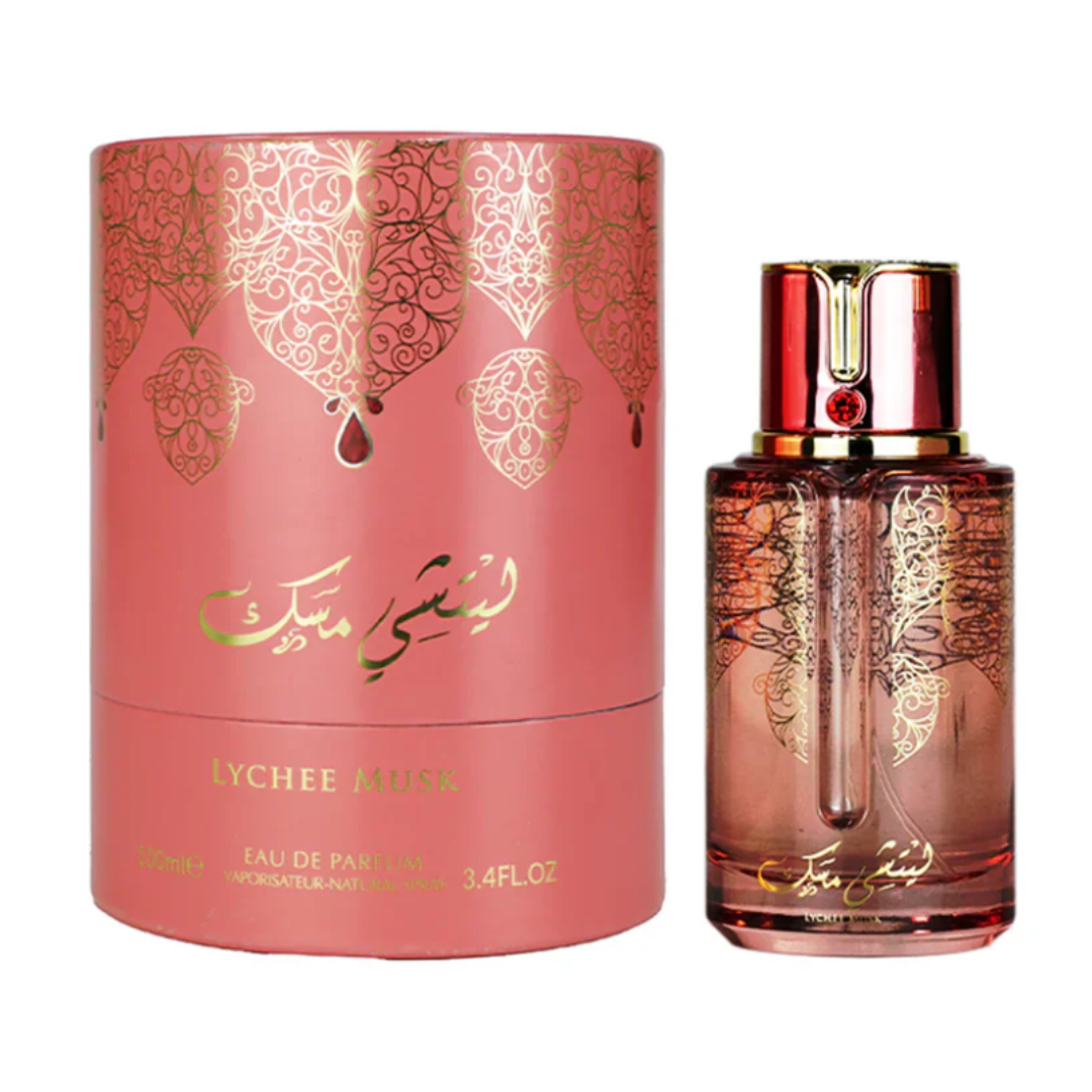 Lychee Musk box and bottle