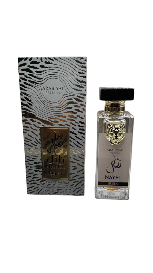 Nayel Queen box and bottle