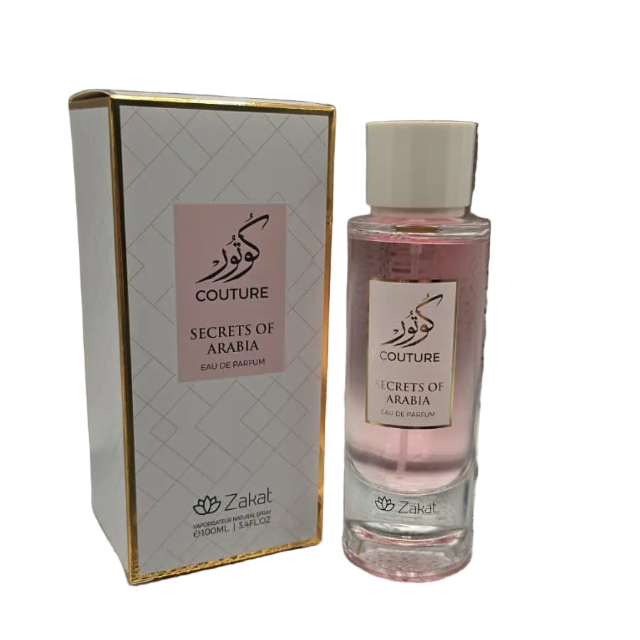 Couture box and bottle