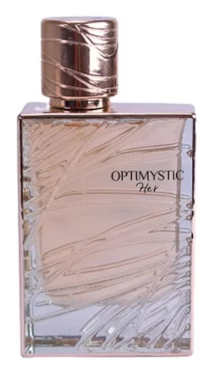 Optimystic Her by Fragrance World, bottle