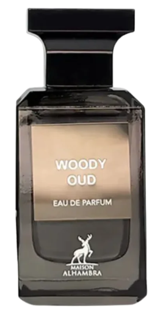 Woody Oud by Maison Alhambra, bottle