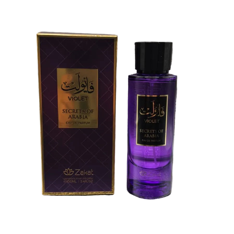 SOA Violet box and bottle